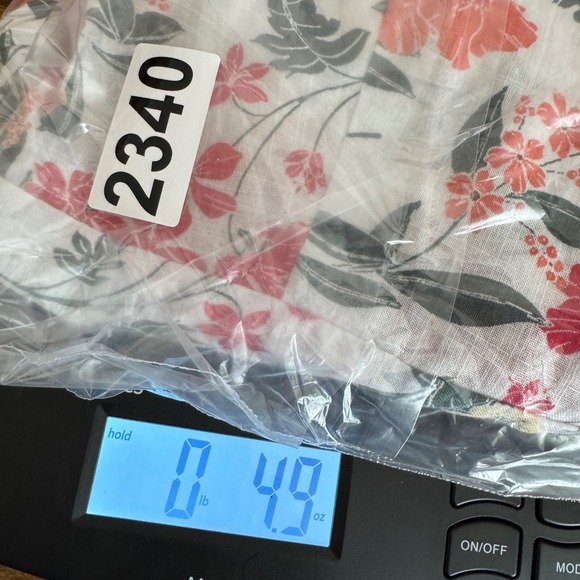 Liz Claiborne Womens Floral Button Top Size 1x Balloon Sleeve V Neck Cottagecore - Picture 7 of 7